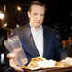 At Joe’s Kansas City Bar-B-Que in Olathe, Kan., Cruz hunkers down with a sandwich, onion rings, and a 20 oz. cup of loneliness.